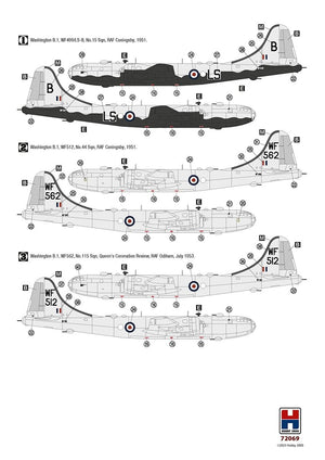 Hobby 2000 72069 Washington B.1 ( ACADEMY + CARTOGRAPH + MASKS ) 1/72 – Bild 5