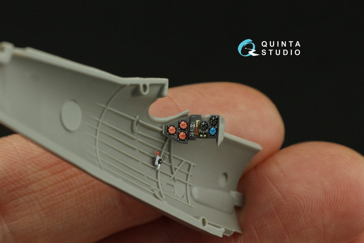 Quinta Studio QD72132 PZL P.7a 3D-Printed colored Interior on decal paper (Arma Hobby) 1/72 – image 6