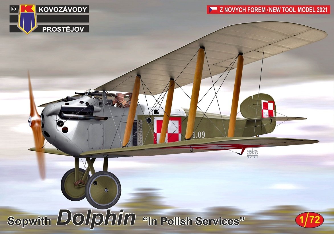 Kovozavody Prostejov KPM0275 Sopwith Dolphin &amp;quot;In Polish Services&amp;quot; 1/72