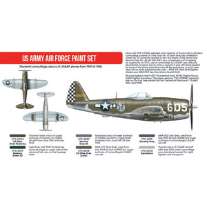 Hataka HTK-AS04.2 US Army Air Force paint set 6x17ml – zdjęcie 2