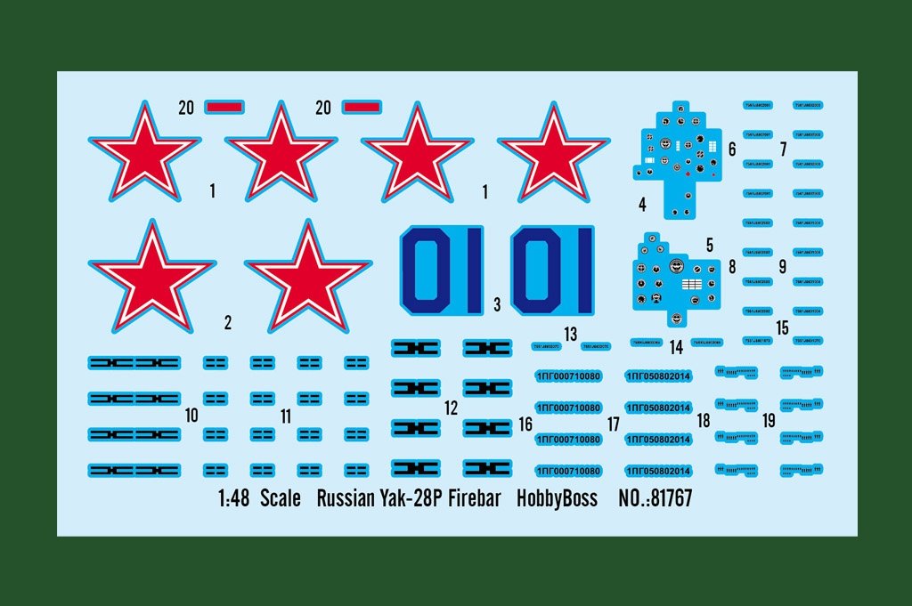 Hobby Boss 81767 Russian Yak-28P Firebar 1/48 – image 3