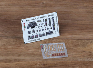 Eduard 3DL48117 Bf 110C SPACE EDUARD 1/48
