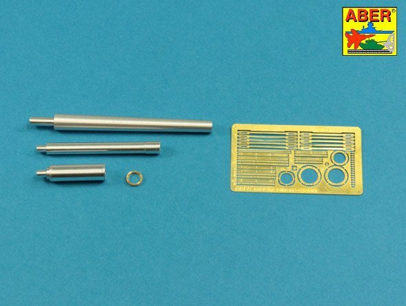 Aber 35L-250 125mm 2A46 Barrel for Russian Tank T-64 &amp; T-72A (For Trumpeter) 1/35