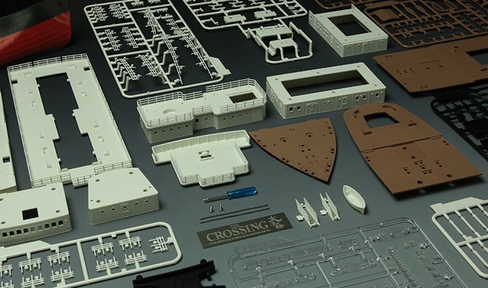Meng Model OS-001 Taiping Steamer MOVIE THE CROSSING VERSION 1/150 – image 8