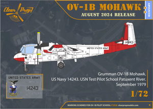 Clear Prop! CP72038 OV-1B Mohawk &amp;quot;Pilot School&amp;quot; ADVANCED KIT 1/72 – Bild 3