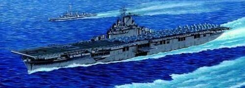 Trumpeter 05602 US Aircraft Carrier CV-9 Essex 1943 (1/350)