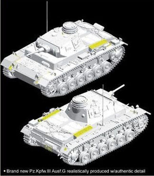Dragon 6639 Pz.Kpfw.III (5cm) Ausf.G, Sd.Kfz.141, Early Production 1/35 – image 2