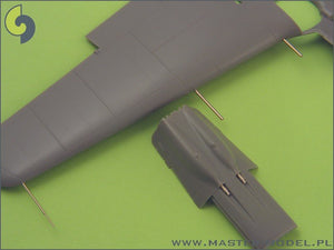 Master AM-48-019 Fw 190 A7, A8 armament set (MG 131 barrel tips, MG 151 barrels, MG 151 fairings) &amp;amp; Pitot Tube (1/48) – obrázek 3
