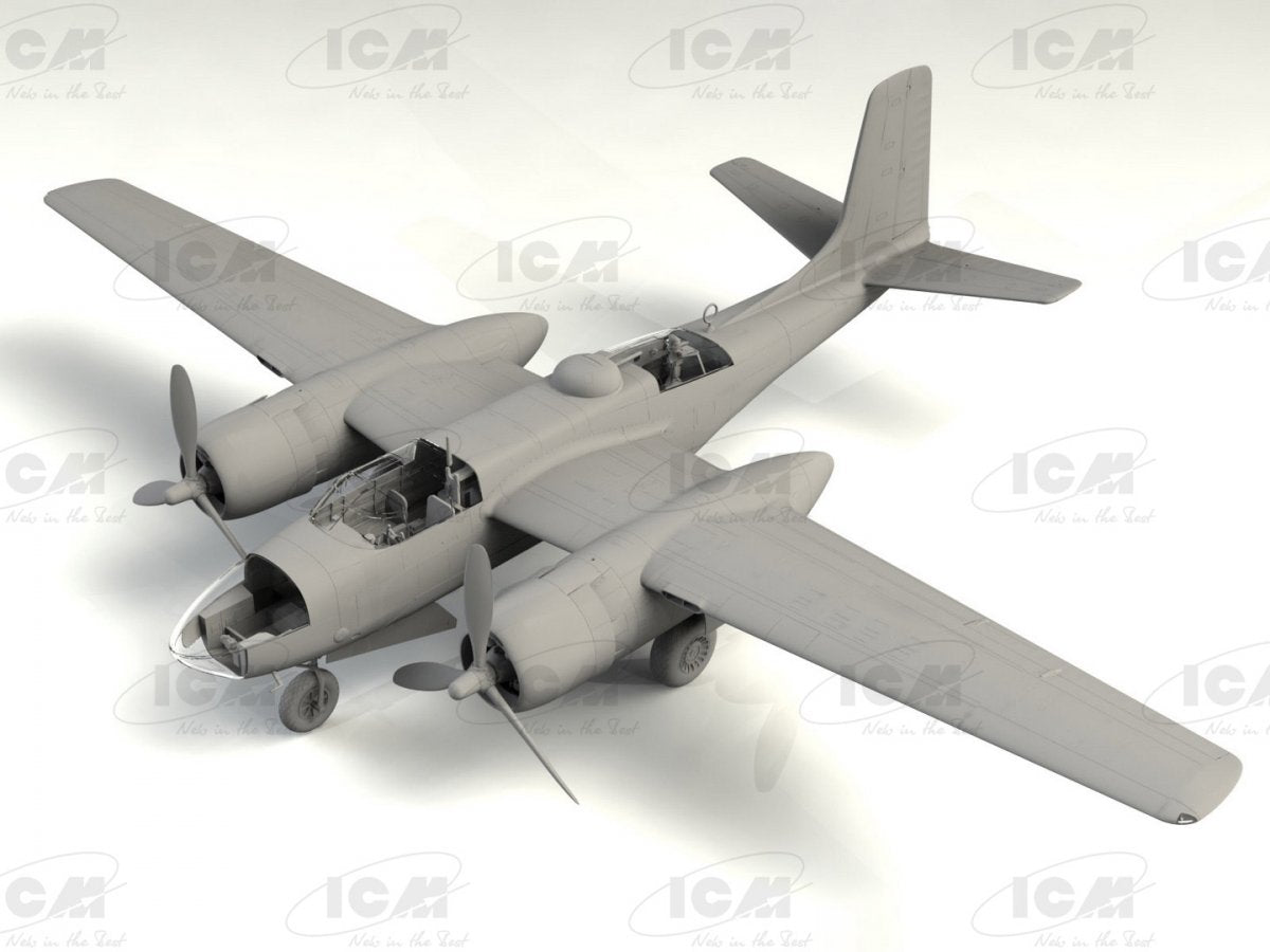 ICM 48288 A-26C-15 Invader with pilots and ground personnel 1/48 – Bild 2