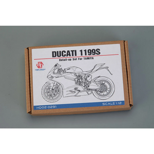 Hobby Design HD02-0291 Ducati 1199 Panigale S Detail-up Set for Tamiya kit 1/12