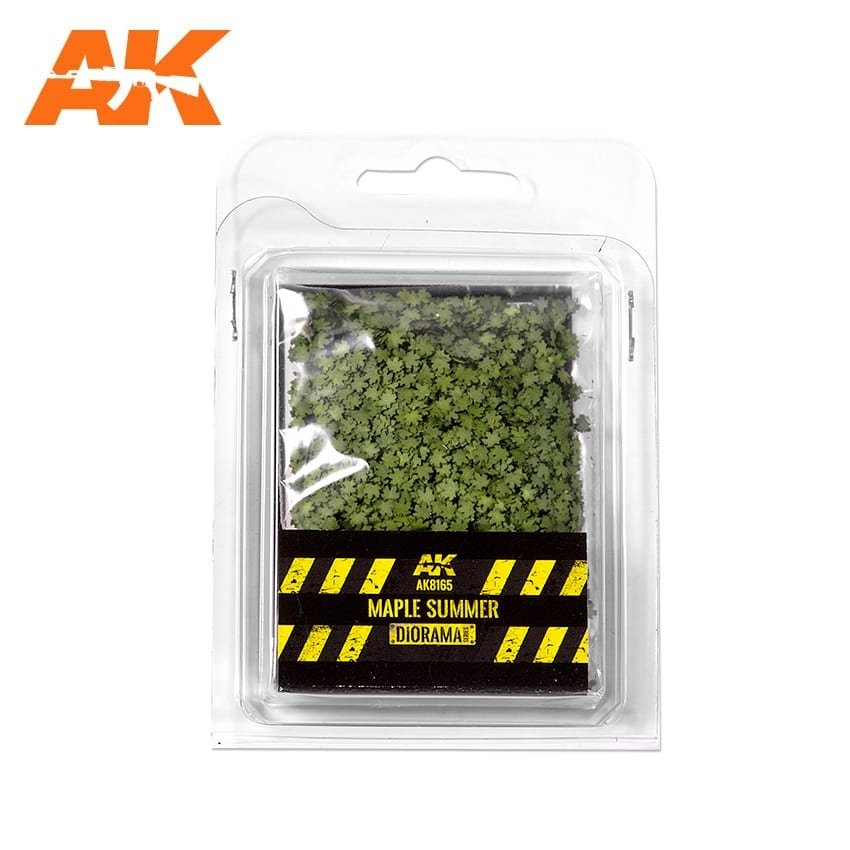 AK Interactive AK8165 MAPLE SUMMER LEAVES 75MM / 90MM 1/32 1/35