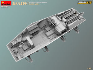 MiniArt 35410 Sd.Kfz.234/1 Schwerer Panzerspahwagen. EARLY MOD. INTERIOR KIT 1/35 – image 12