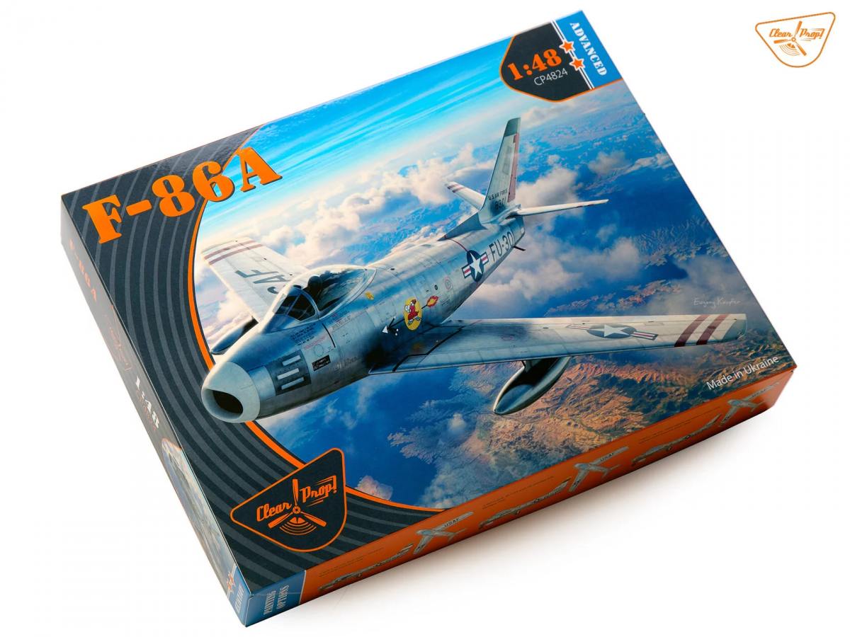 Clear Prop! CP4824 F-86A Saber ADVANCED KIT 1/48 – Bild 2