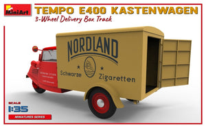 MiniArt 38047 TEMPO E400 KASTENWAGEN 3-WHEEL DELIVERY BOX TRACK 1/35 – image 7