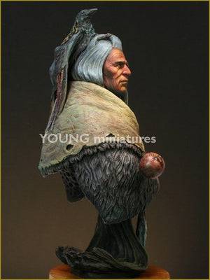Young Miniatures YH1821 Blackfoot Raven Bearer 1/10 – image 6