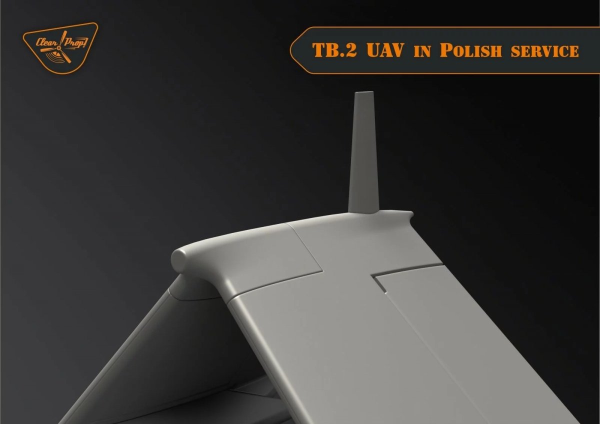 Clear Prop! CP72037 TB.2 UAV en service polonais - Kit de démarrage 1/72 – image 18