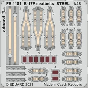 Eduard BIG49298 B-17F part I HK Models 1/48 – imagen 6