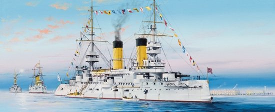Trumpeter 05338 Russian Navy Tsesarevich Battleship 1904 1/350