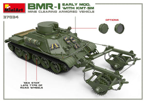 MiniArt 37034 BMR-1 EARLY MOD. WITH KMT-5M 1/35 – obrázek 4