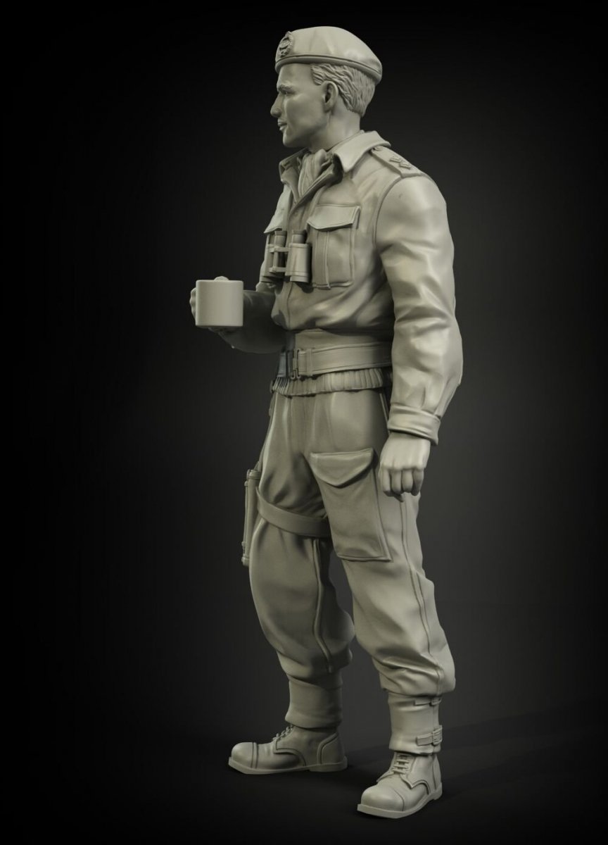 Panzer Art FI35-045 British RAC officer North Africa/Italy 1/35 – image 2