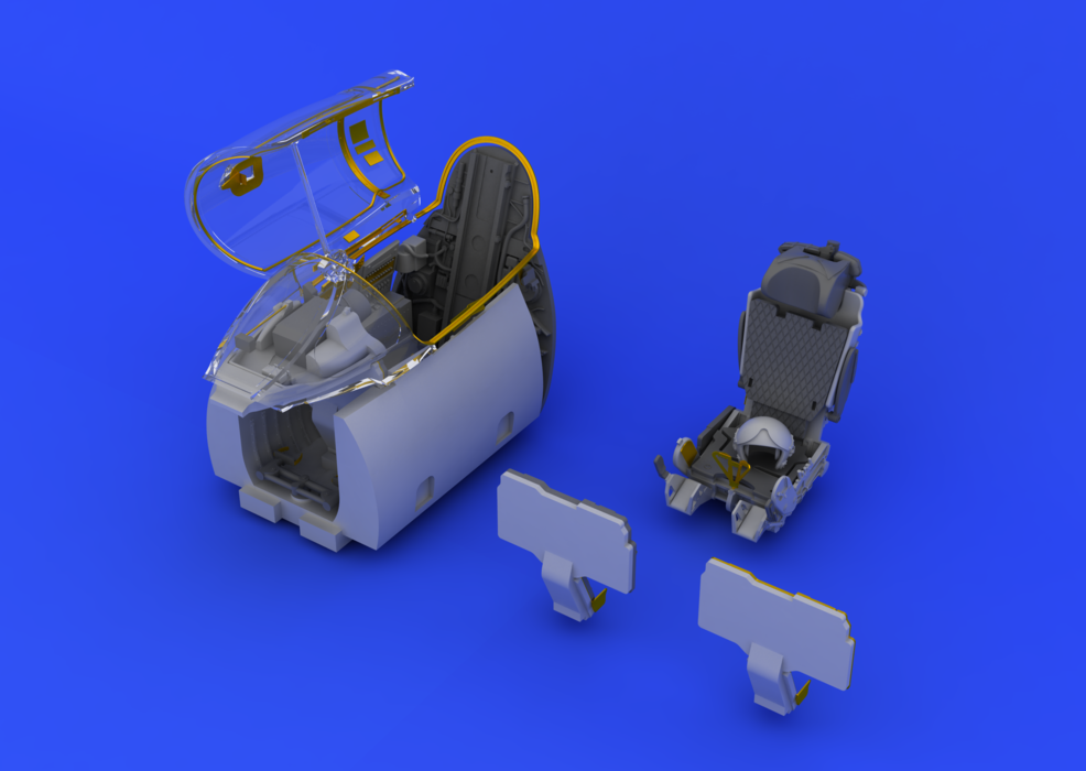 Eduard 648185 MiG-21PFM interior – gray EDUARD 1/48