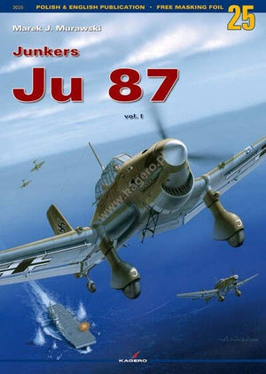 Kagero 3025 Junkers Ju 87 vol. I EN/PL (no decal)