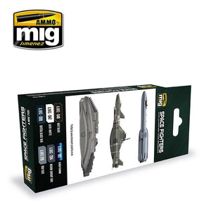 AMMO of Mig Jimenez 7131 SPACE FIGHTERS SCI-FI COLORS 6x17ml – image 2
