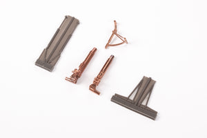 Eduard 6481022 B-17F undercarriage legs BRONZE EDUARD 1/48 – image 3