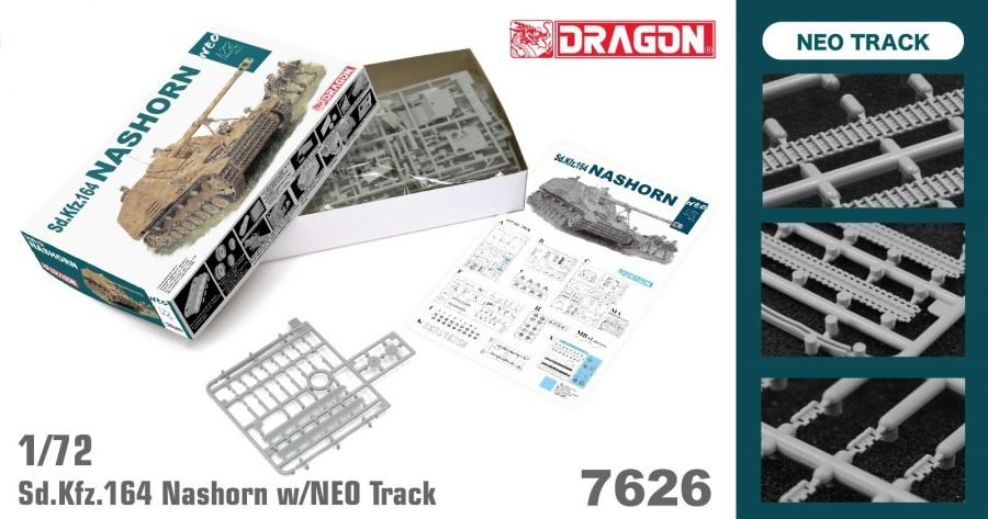 Dragon 7626 Sd.Kfz.164 Nashorn w/NEO Track 1/72 – image 2
