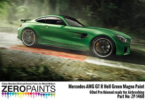 Zero Paints ZP-1468 Mercedes AMG GT R Hell Green (Matt) Paint 60ml – image 3