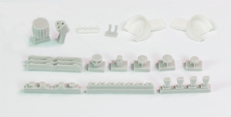 Pontos 23007F1 HMS RODNEY 1942 Detail Up Set 1/200 – image 21