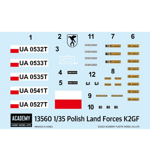 Academy 13560 Polish Land Forces K2GF 1/35 – Bild 2