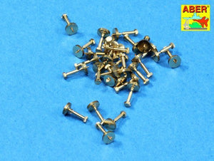 Aber 16103 Turned imitation of Hexagonal bolts 1.55mm x 30pcs. (1/16) – image 3
