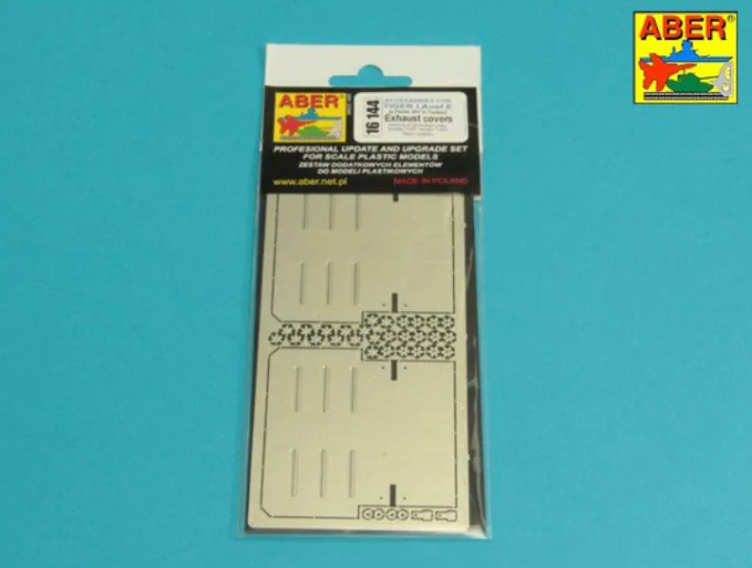 Aber 16144 Tiger I,E Tunisian with 501 Abt. - 1/16 exhaust covers
