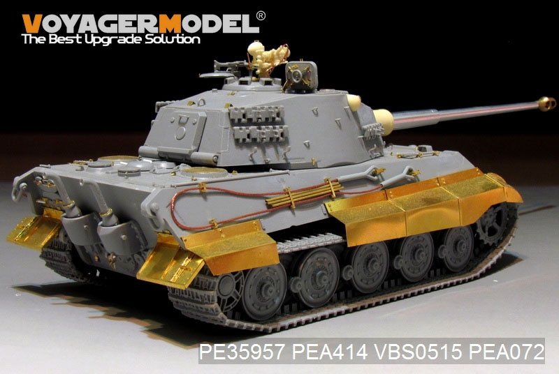 Voyager Model PE35957 WWII German King Tiger (Hensehel Turret) For HOBBYBOSS 84533 1/35 – obrázek 15