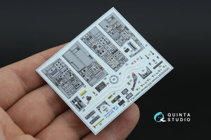 Quinta Studio QDS+32229 Tornado IDS German 3D-Printed &amp;amp; colored Interior on decal paper (Italeri) (Small version) (with 3D-printed resin parts) 1/32 – obrázek 6