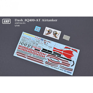 AMP 144011 Dash 8Q400-AT Airtanker - Canadian Short Range Commuter Airliner 1/144 – image 2