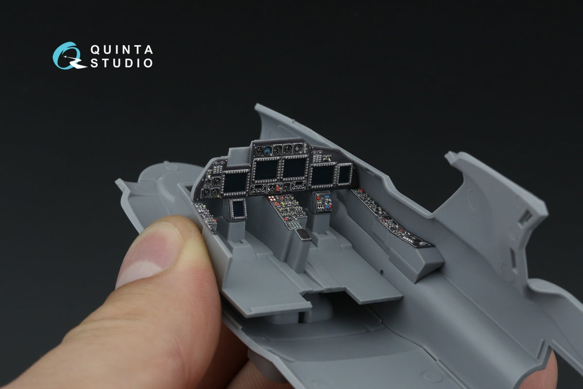 Quinta Studio QDS-48470 Ka-52 3D-Printed coloured Interior on decal paper (Zvezda) (Small version) 1/48 – zdjęcie 9