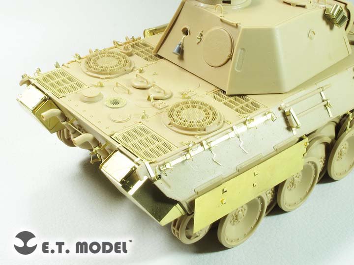 E.T. Model E35-242 WWII German Panther D Basic (For TAMIYA Kit) 1/35 – zdjęcie 4