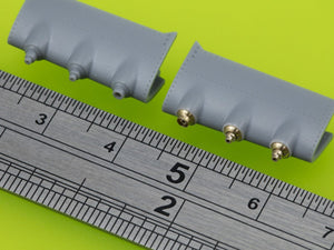 Master AM-32-100 P-51D Mustang Armament &amp;amp; Gunsight detail set (1/32) – immagine 11