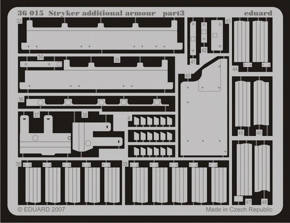 Eduard 36015 Stryker additional armor 1/35 Trumpeter – image 3