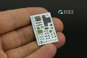 Quinta Studio QD48272 P-40B 3D-Printed &amp;amp; colored Interior on decal paper (Airfix) 1/48 – obrázek 3