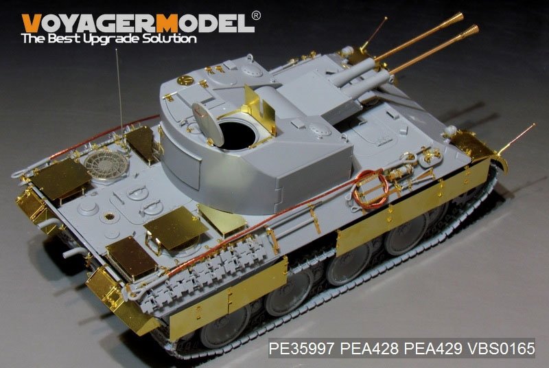 Voyager Model PE35997 WWII German FlaKPanzer V COELIAN Basic For TAKOM 2105 1/35 – obrázek 12