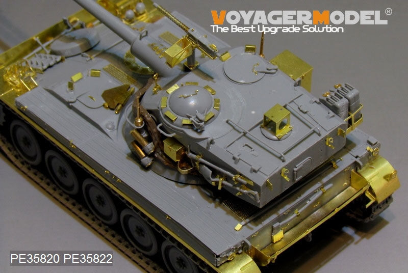 Voyager Model PE35820 Modern French AMX-13/75 light tank basic (smoke discharger, Atenna base Include）For TAKOM 2036 1/35 – obrázek 5