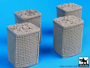 Black Dog D35016 Sandbag armored wall 2 1/35 – zdjęcie 3