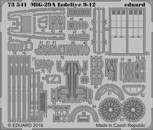 Eduard 73541 MiG-29A Izdeliye 9-12 1/72 TRUMPETER – image 2