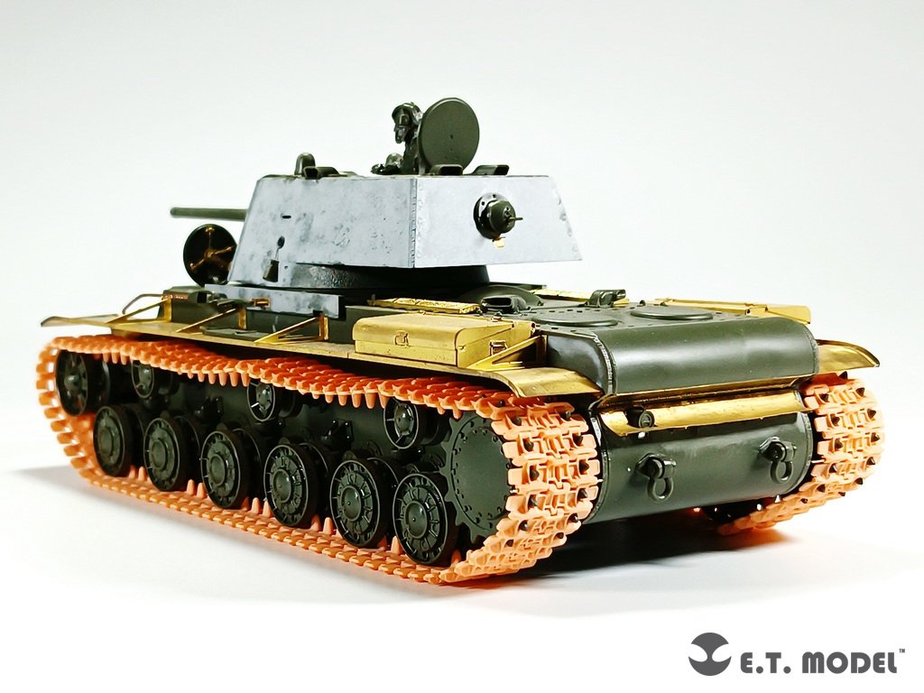 ET Model P35-050 Russian KV-1/2 Heavy Tank 700mm Early version Workable Track ( 3D Printed ) 1/35 – obrázek 5