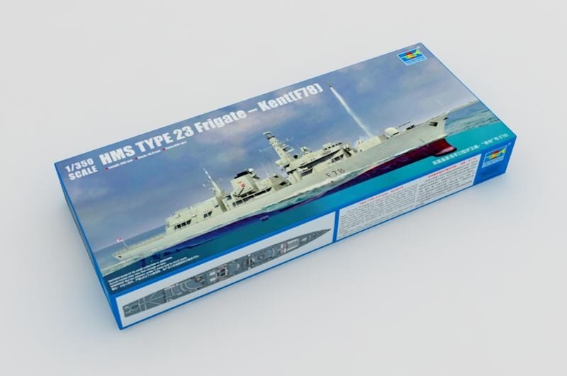 Trumpeter 04544 HMS Type 23 Frigate Kent F78 1/350 – image 2