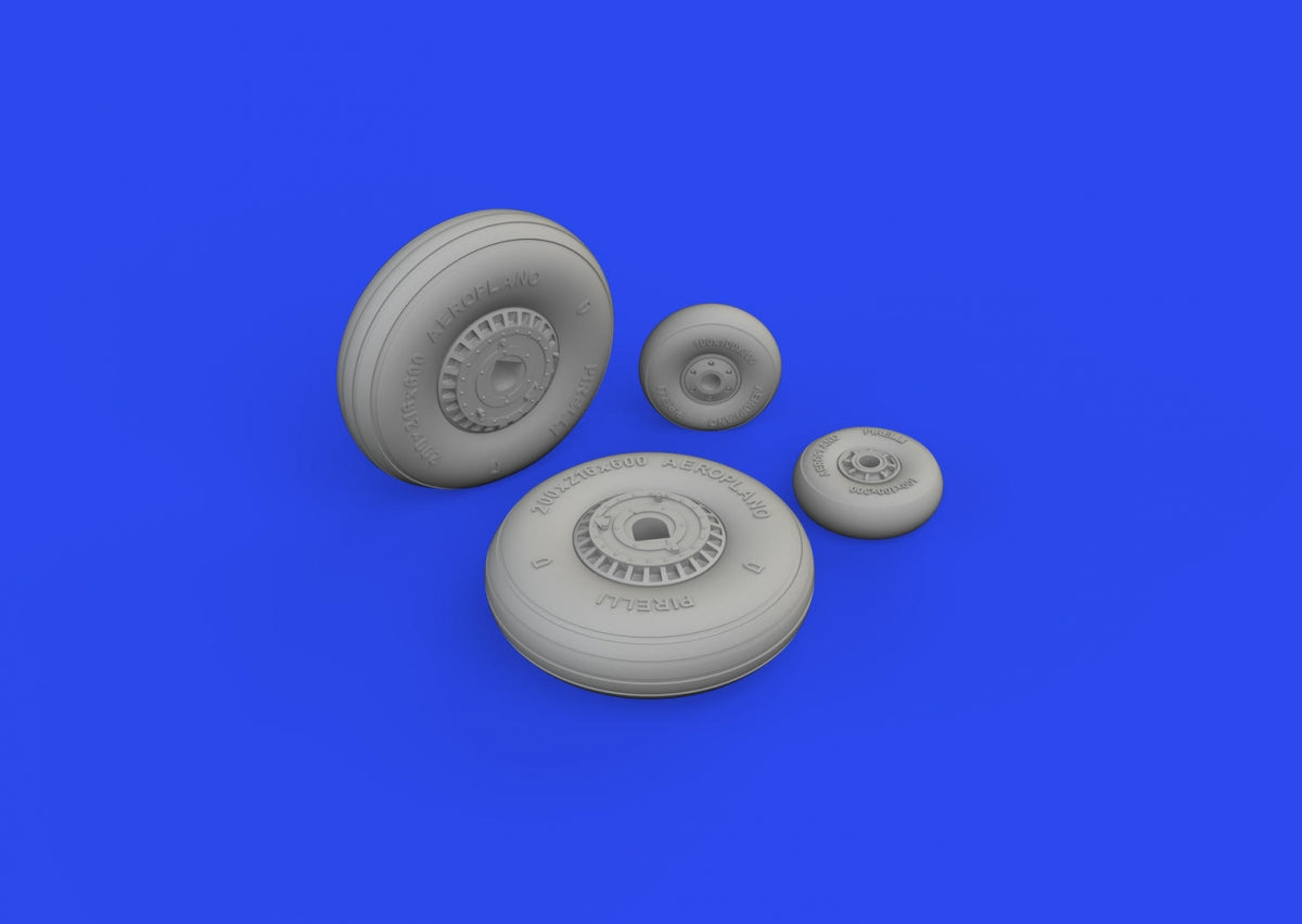 Eduard 632198 MC.202 wheels Italeri 1/32 – obrázek 2