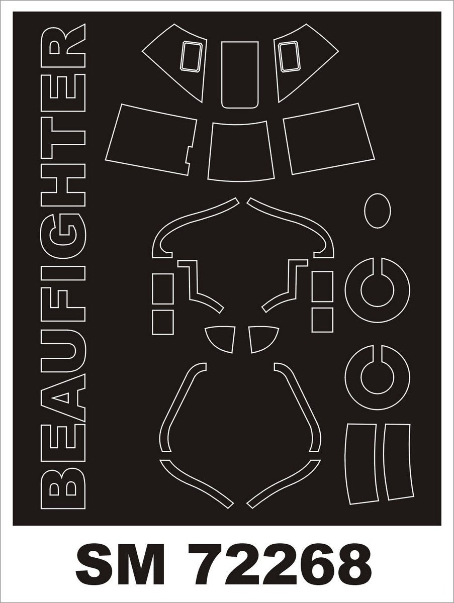 Montex SM72268 BEAUFIGHTER TF.X AIRFIX 1/72